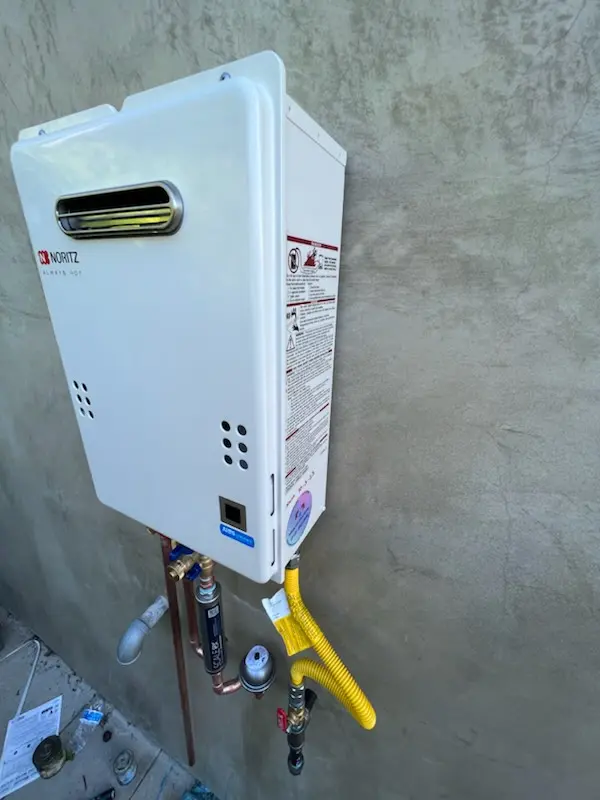 Tankless water heater installation for Glencove homes